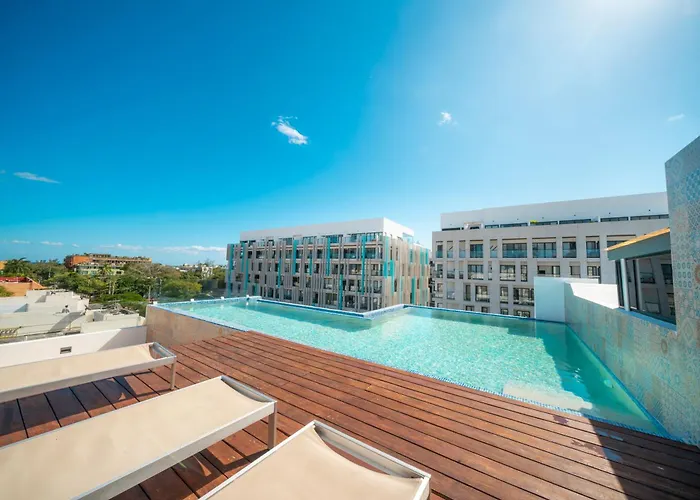 Condo Yucatan - Modern 1 Bedroom In Central Playa Near 5Th - At Calle 38 Condos